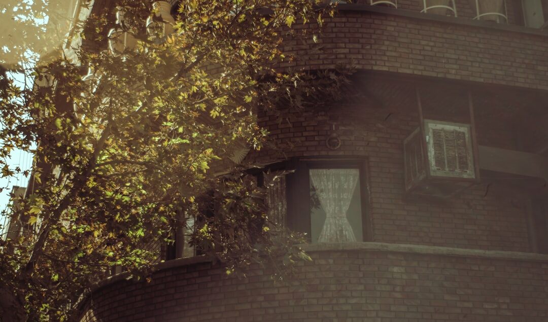 mysterious old house exterior